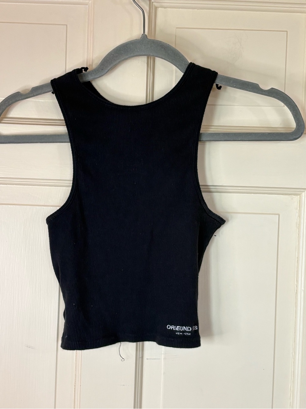 Orseund Iris Women's Black Tank Crop  XS/S